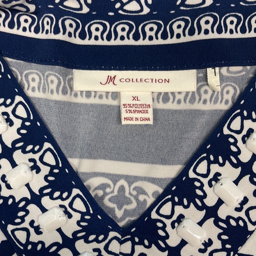 JM Collection Blouse - Picture 5 of 5